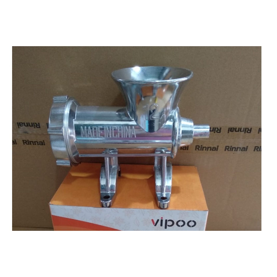 Jual Gilingan Daging Manual Anti Karat Aluminum Stenlis steel Vipoo A12 ...