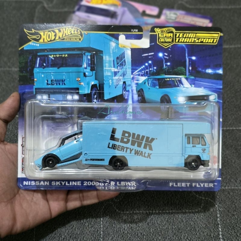 Jual Hotwheels Team Transport Skyline 2000GT-R LBWK Kenmeri | Shopee ...