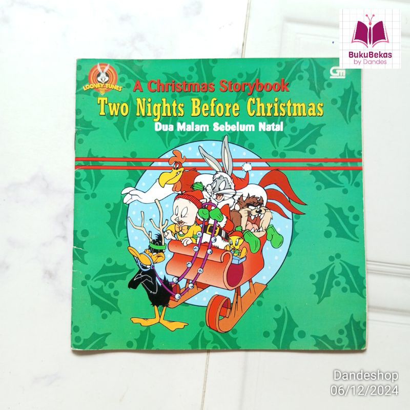 Jual looney tunes two nights before christmas dua malam sebelum natal