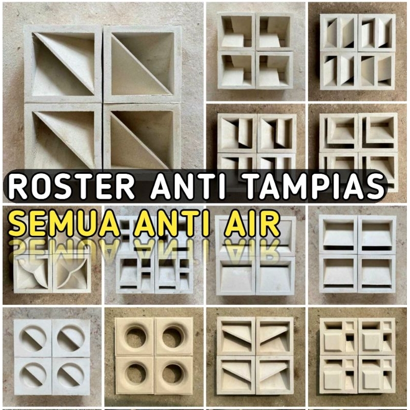 Jual Roster Beton Minimalis, roster beton anti tampias, anti air, anti ...
