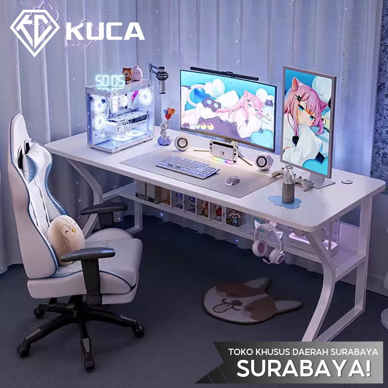 Jual [Pengiriman dari Surabaya] KUCA Meja Gaming Meja Komputer Meja ...