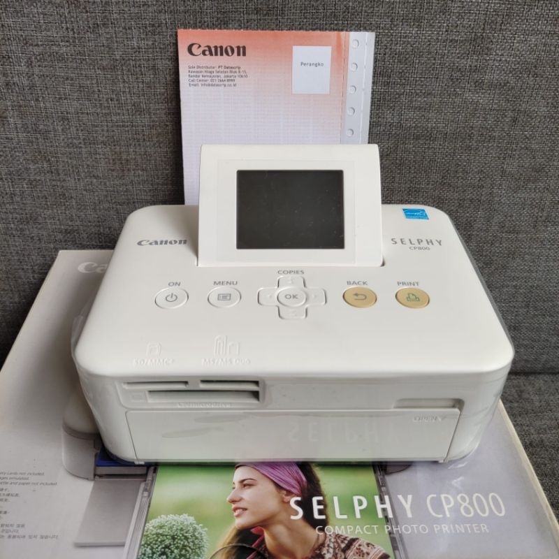 Jual Canon Selphy CP800 Compact Photo Printer Canon CP 800 Original ...