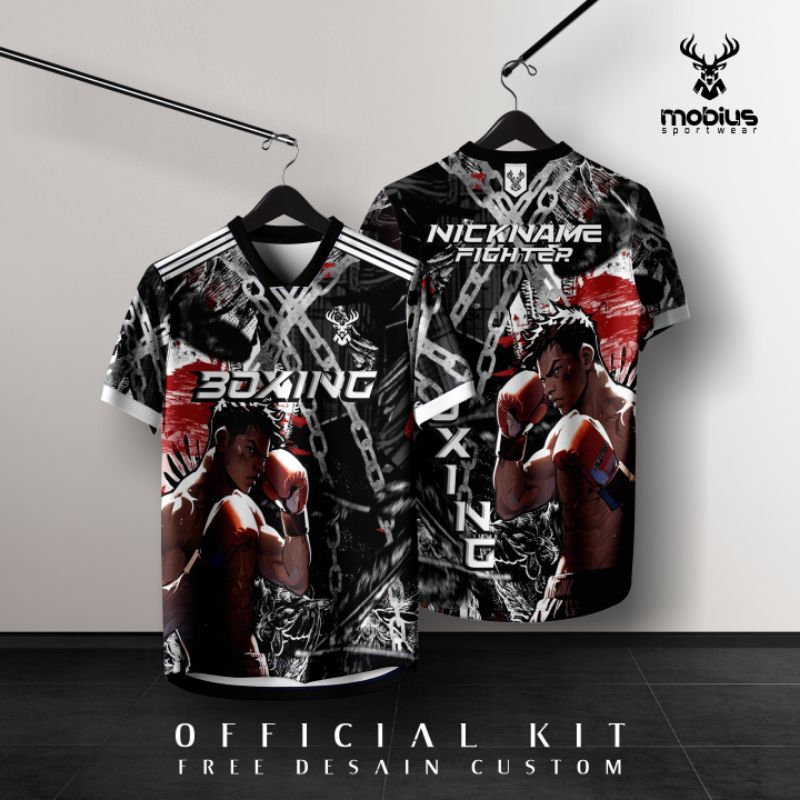 Jual MOBIUS - JERSEY BOXING TINJU - PREMIUM - FULLPRINTING - FREE ...