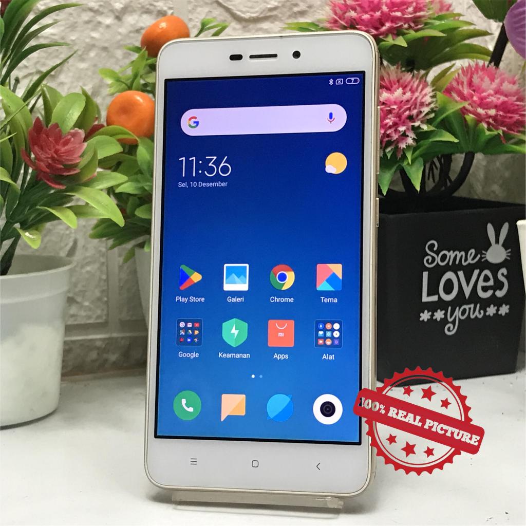 Jual Xiaomi Redmi 4A 2/16G Gold Bekas Second Baca Deskripsi Iklan