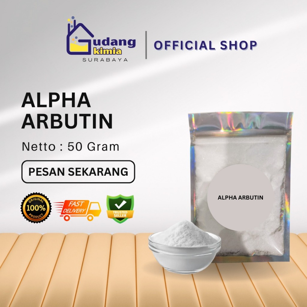 Jual Alpha Arbutin Powder Bubuk Alpha Arbutin Gram Gram