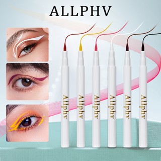 [BPOM] Allphv Eyeliner Warna Warni Waterproof Eyeliner Cair Putih Kuning Merah Biru Eyeliner