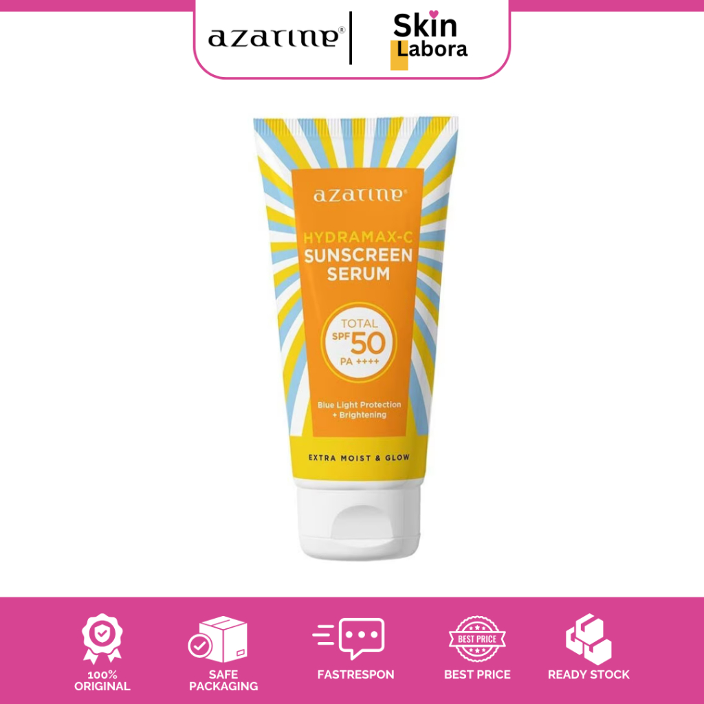 Jual AZARINE - Hydramax C Sunscreen SPF 50 PA++++ 40 ml | Shopee Indonesia