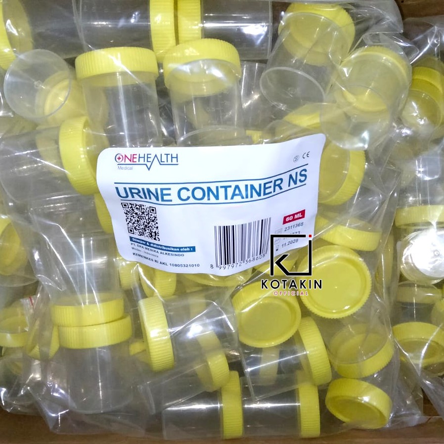 Jual Urine Container 60 ml Onehealth / Pot Sampel Wadah Urin untuk Lab ...
