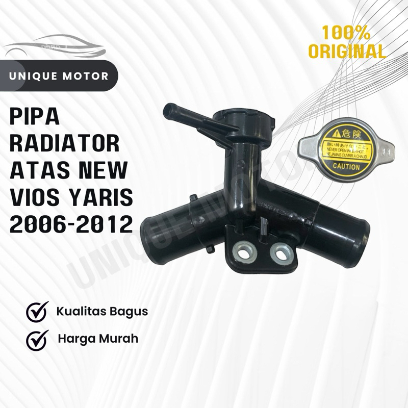 Jual Pipa Radiator Atas New Vios Yaris 2006-2012 Original | Shopee ...
