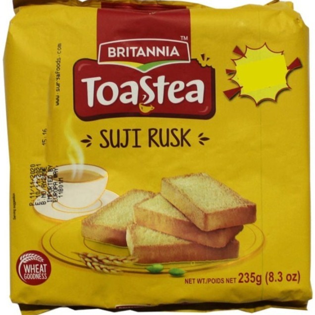Jual BRITANNIA TOASTEA SUJI RUSK 235G / Roti Panggang | Shopee Indonesia