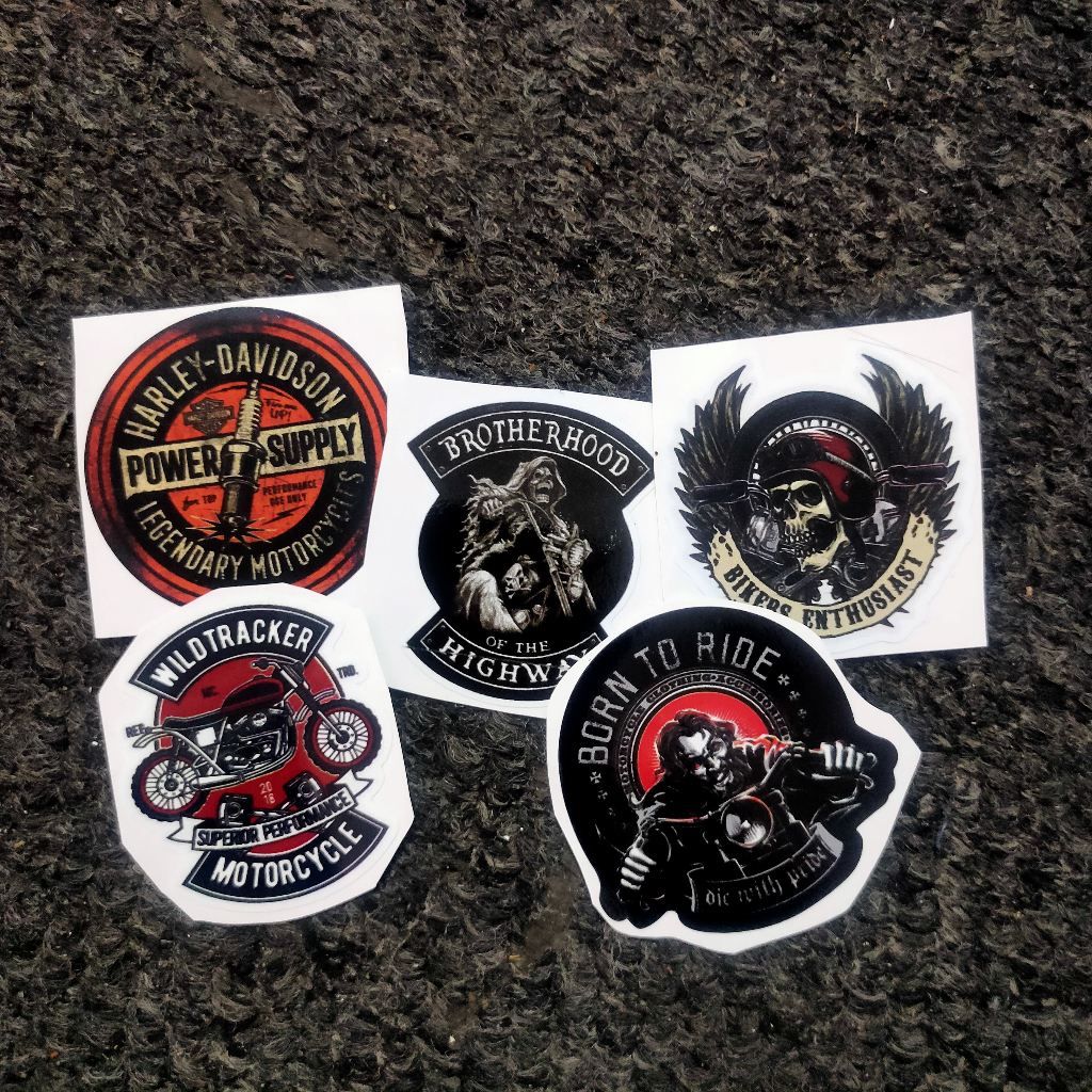 Jual STIKER BROTHERHOOD / MOTOR / RIDER / MOTORCYCLE | Shopee Indonesia