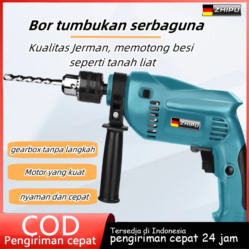 Jual ZHIPU Bor listrik plug-in bor dampak bor listrik rumah tangga bor