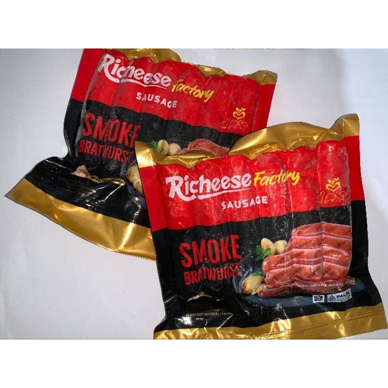 Jual Richeese Smoke Bratwurst Sausage Sosis | Shopee Indonesia