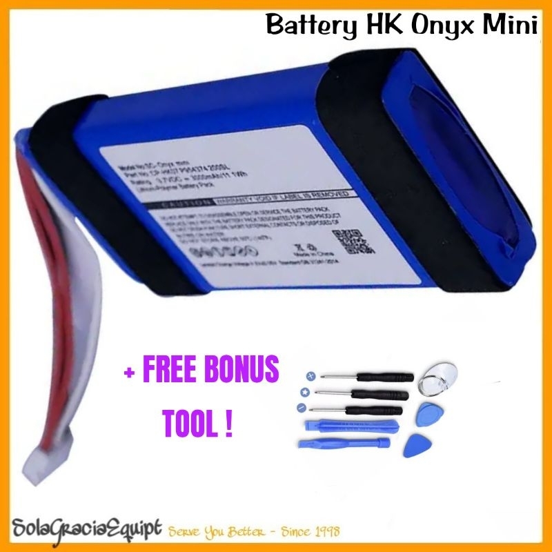 Batterie 3000mAh TECHTEK Compatible Harman/Kardon Onyx Mini - Remplace CP-HK07 P954374