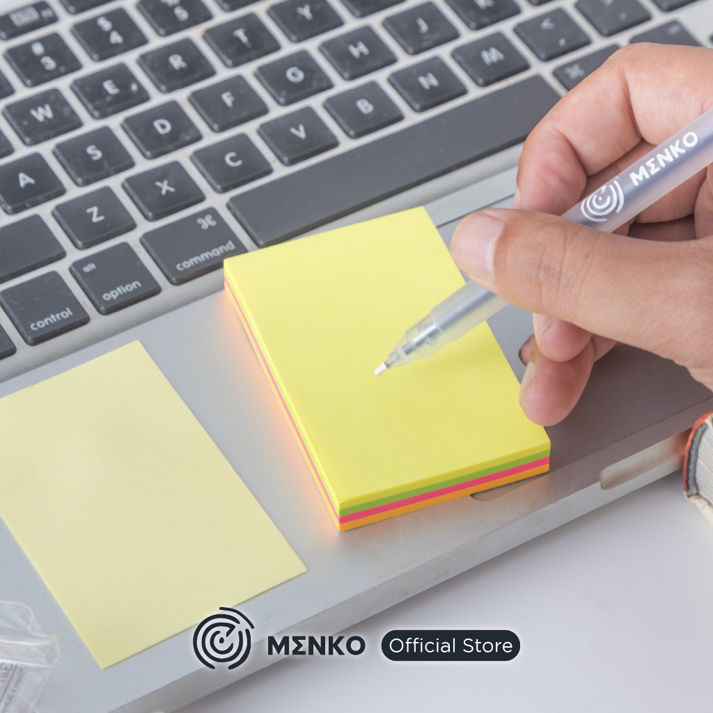 Jual MENKO Sticky Notes / Memo Tempel / Kertas Penanda 656 / Sticky ...