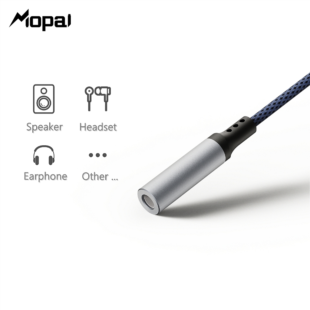 Jual MOPAI - KT291 Adapter audio USB to Female JACK 3.5MM (DAC CHIP ...