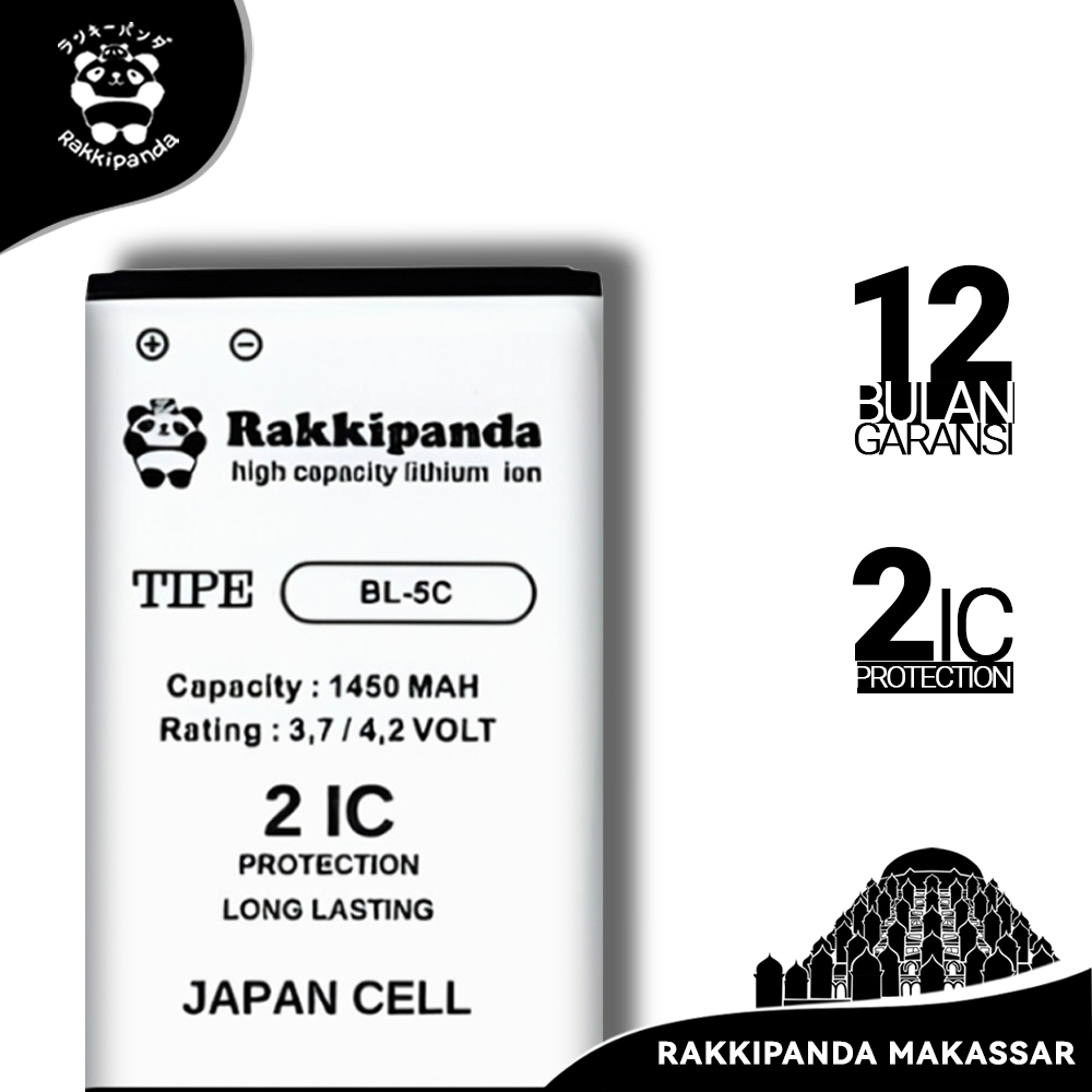 Jual Baterai HP RakkiPanda BL-5C Nokia 105 2019 / 106 / 107 / 150 ...