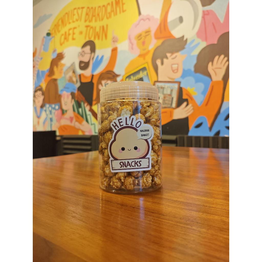 Jual Caramel Popcorn Hello! - Toples Medium | Shopee Indonesia