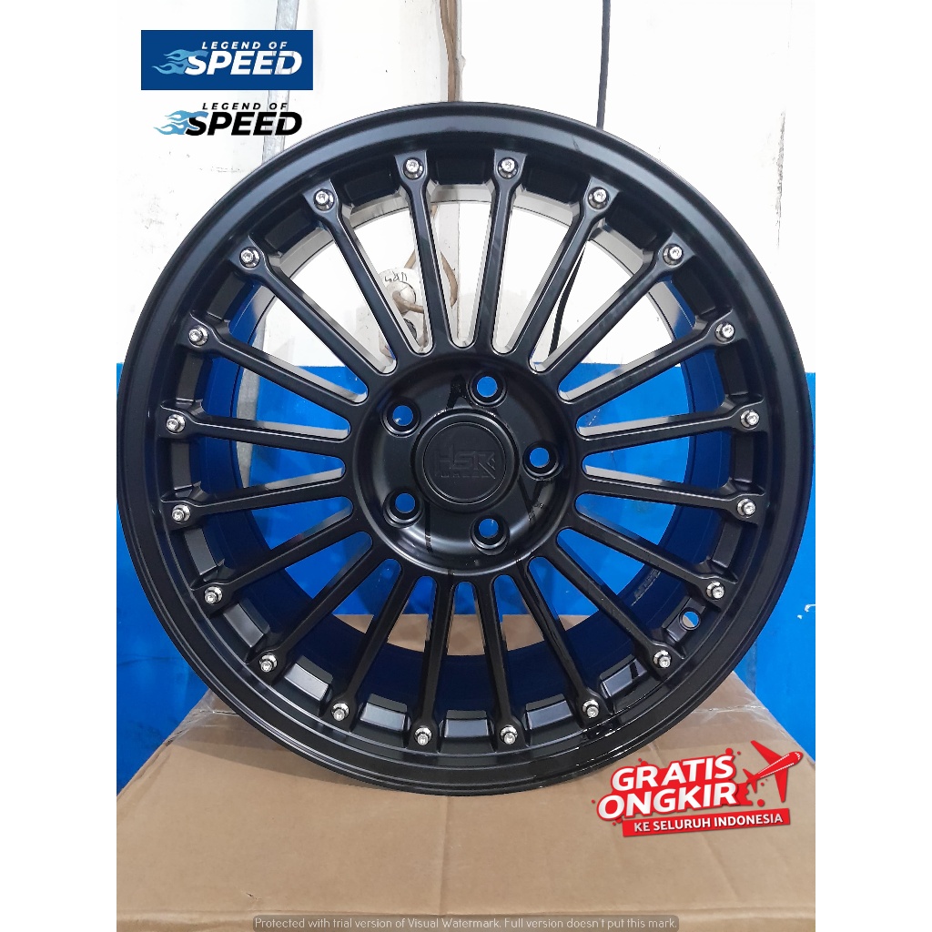 Jual VELG MOBIL RACING STANDAR HRV INNOVA CRV XPANDER DLL HSR R17 ...