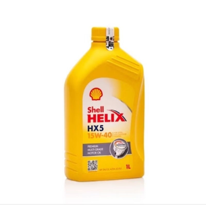 Jual OIL SHELL HELIX HX5 15W -40 1 liter. + KEMASAN BARU | Shopee Indonesia
