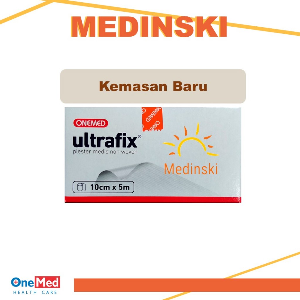 Jual Ultrafix Onemed 10cm x 5m Plester Luka Non Woven 10 cm x 5 meter ...