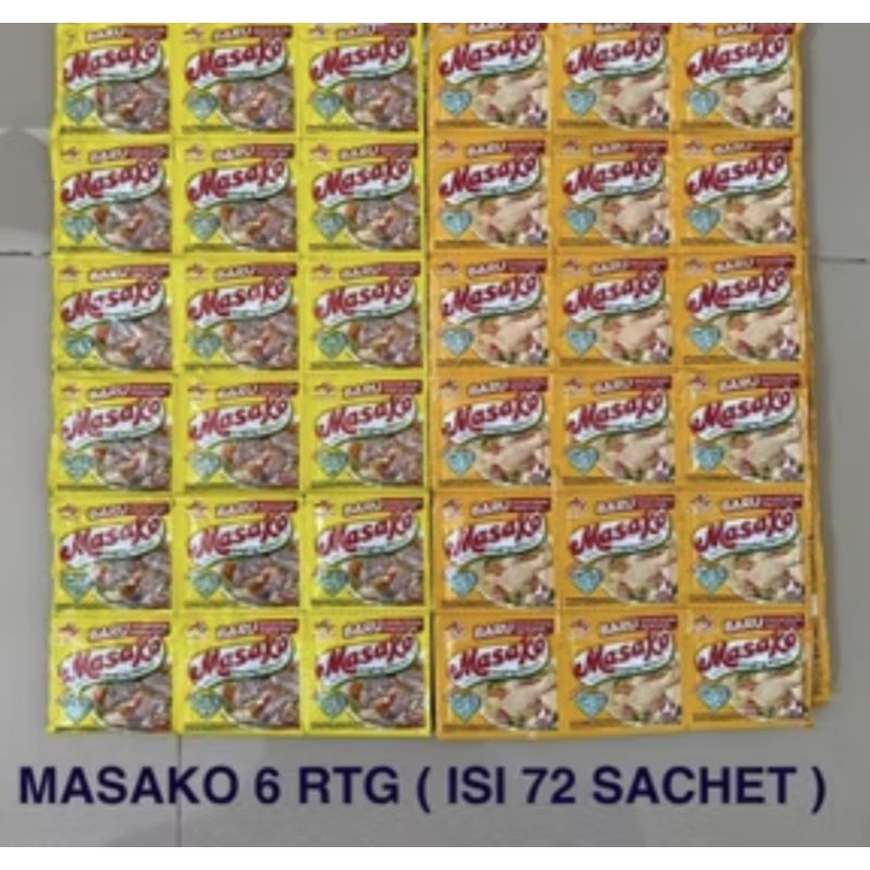 Jual Penyedap Masako isi 6 renteng (72 Pcs) | Shopee Indonesia