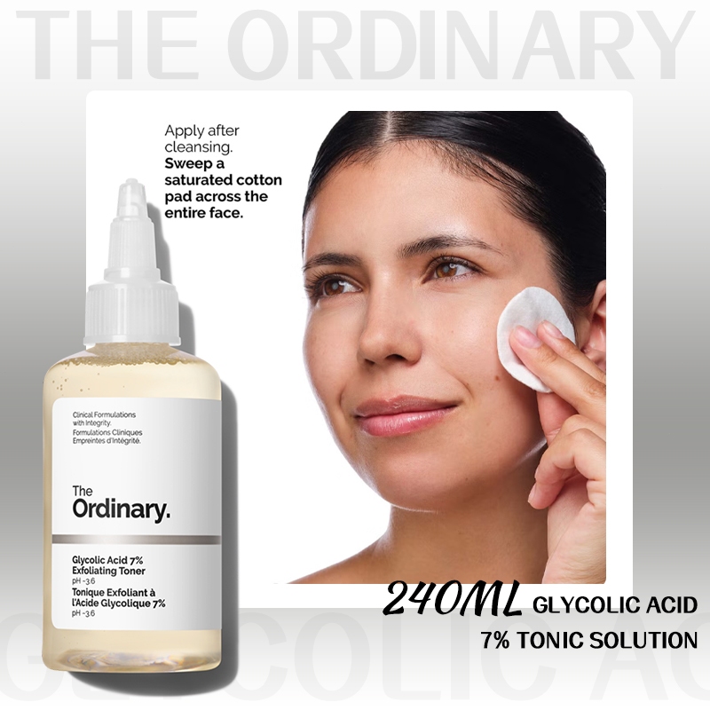 Jual The Ordinary Glycolic Acid 7% Toning Solution - 240 ml | Shopee ...
