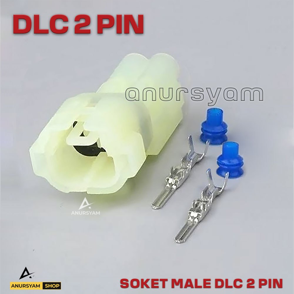 Jual Soket Male DLC 2 Pin - Socket DLC 2Pin | Shopee Indonesia