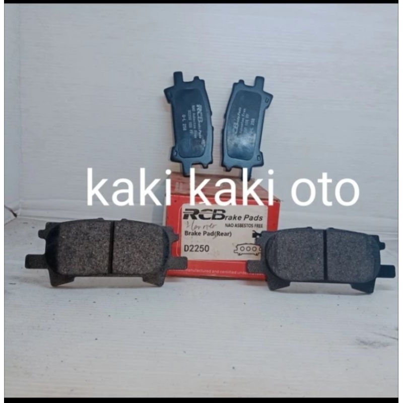 Jual Brake pad disc brake kampas rem kanvas rem kampas disc belakang ...