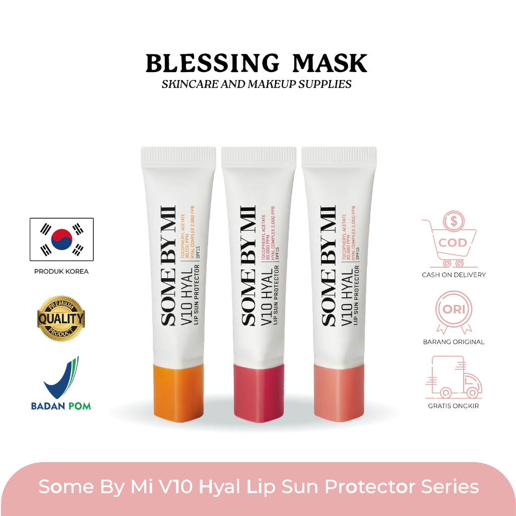 Jual SOME BY MI V10 Lip Sun Protector | SOMEBYMI LIP Sunprotection ...