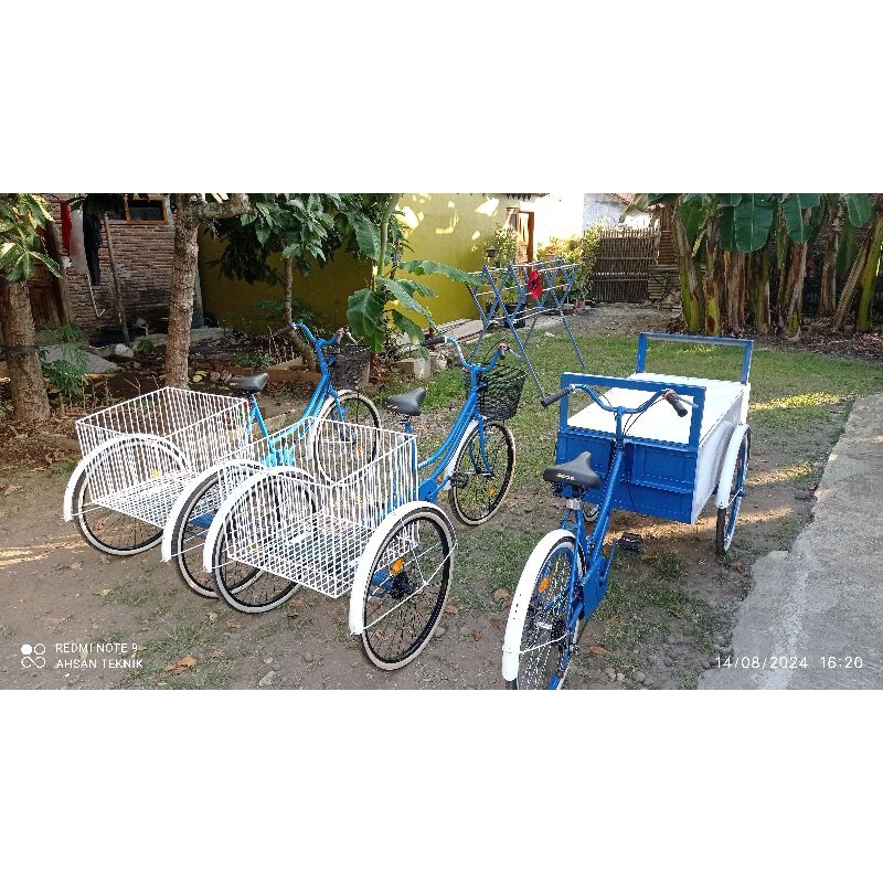 Jual Sepeda roda 3 dewasa 24in | Shopee Indonesia