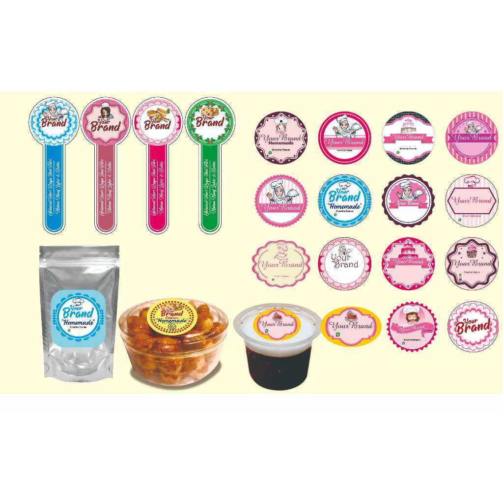 Jual STIKER / STICKER / LABEL/ STIKER LABEL/ STIKER CUSTOM LABEL CHROMO ...