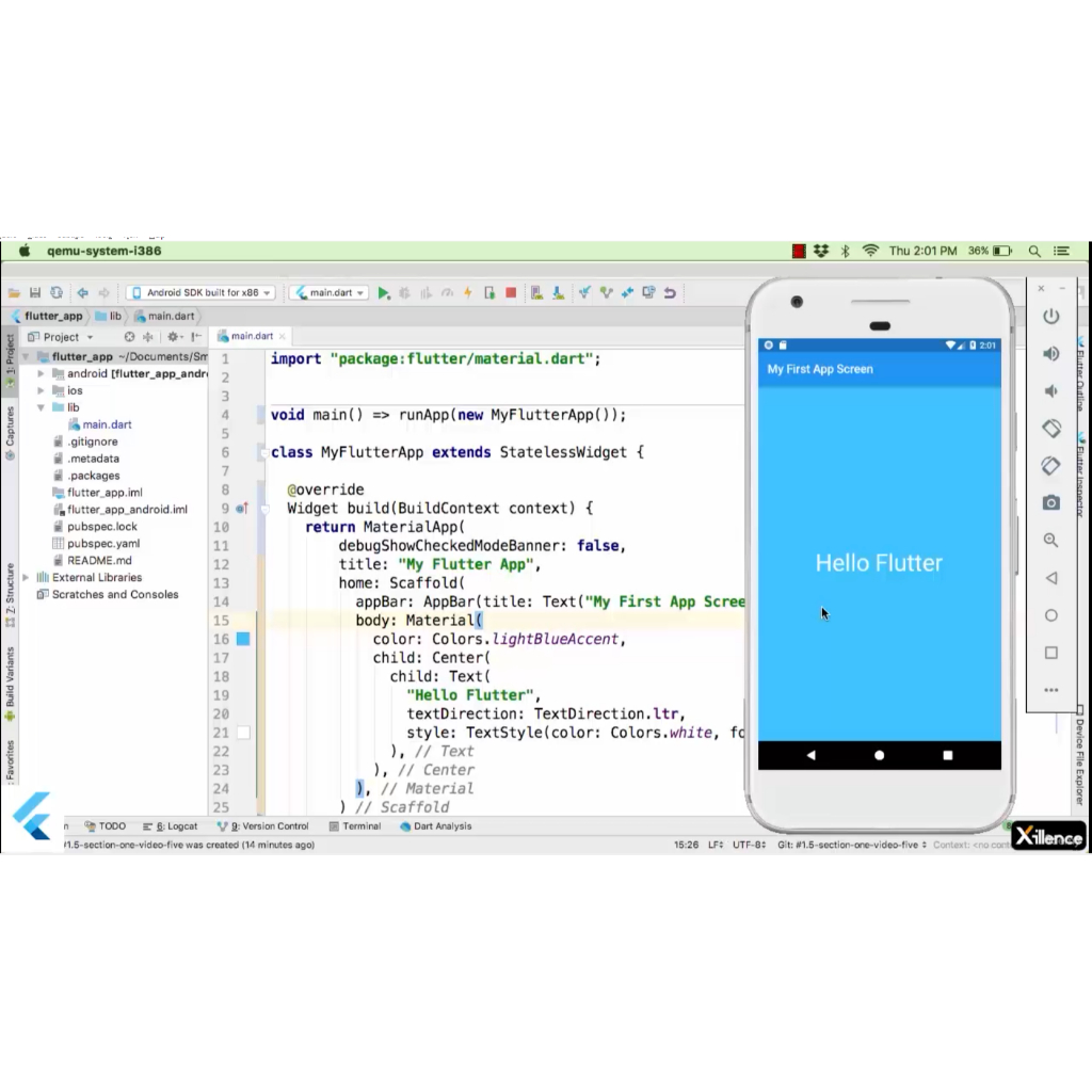 Jual VIDEO TUTORIAL Flutter App Development - The Complete Guide ...
