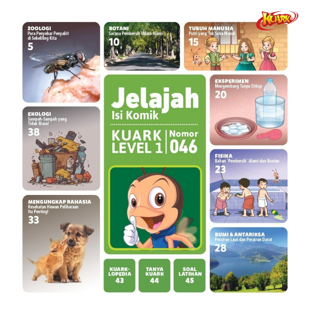 Jual KUARK Komik Sains Level I Nomor 046 New Normal - Materi OSK 2025 ...