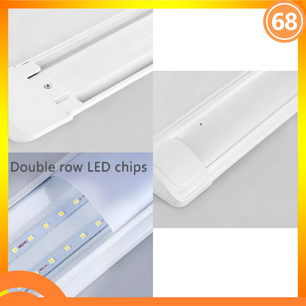 Jual Lampu Kap TL RM LED 18 / 36 Watt / Lampu Kap RM LED 18W 36W LED TL ...