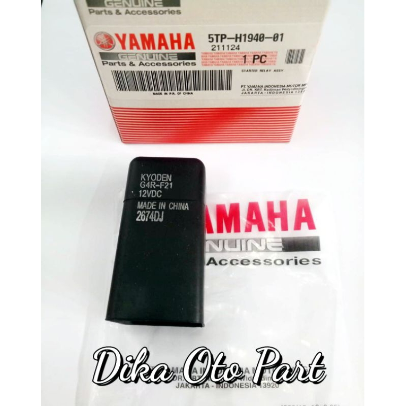 Jual Relay Bendik Switch Stater Starter Relay Assy New Jupiter MX 135 ...