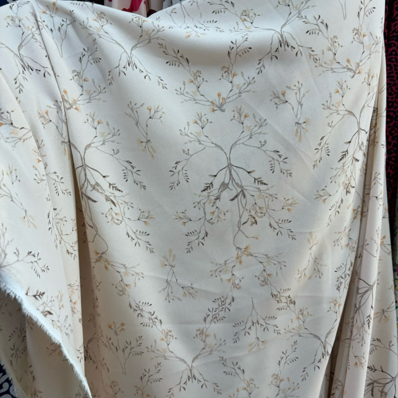 Jual kain ceper premium motif - kain zara crepe premium motif bunga ...
