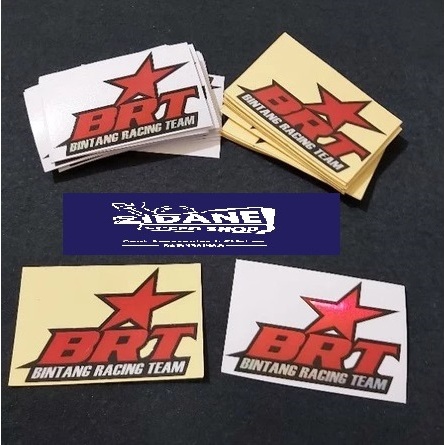 Jual STICKER BRT BINTANG RACING TEAM STIKER PRINCUTT | Shopee Indonesia
