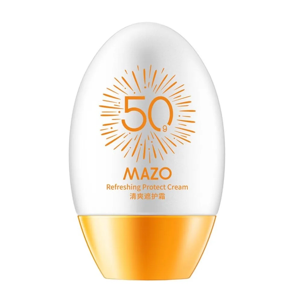 Jual SUNSCREEN WAJAH MAZO TAHAN LAMA WATERPROFF SPF 50 PA ++ | Shopee