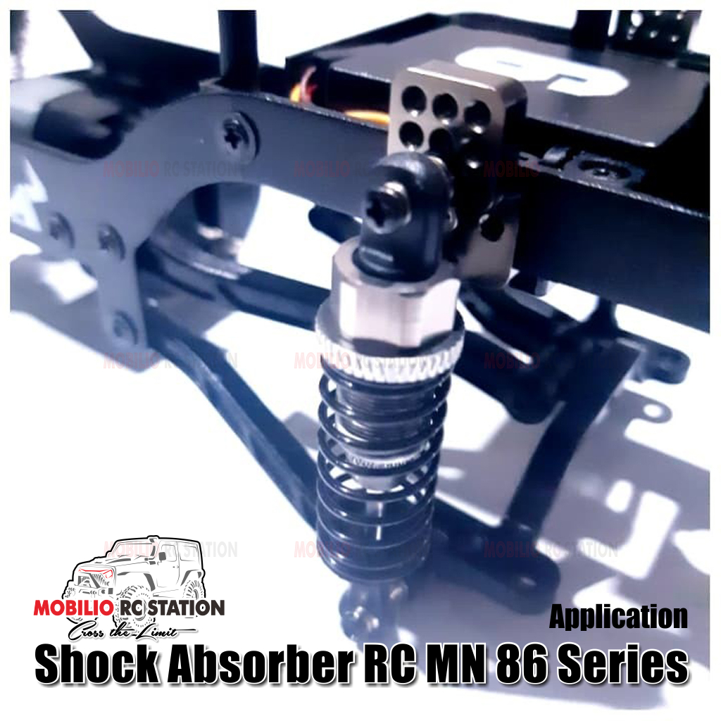 Jual Upgrade Part - Shock Absorber Adjustable Spring Hardness MN WPL RC ...