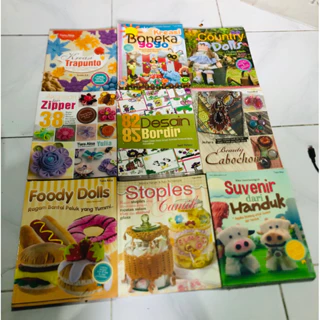 ( PROMO BUKU MURAH ORIGINAL ) BUKU KREASI / Buku Keterampilan / Ketrampilan / Kreasi / Penunjang - Murah Original