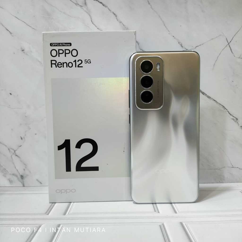 Jual Oppo Reno 12 5G Ram 12/256GB | Ram 12/512GB (Second) | Shopee ...