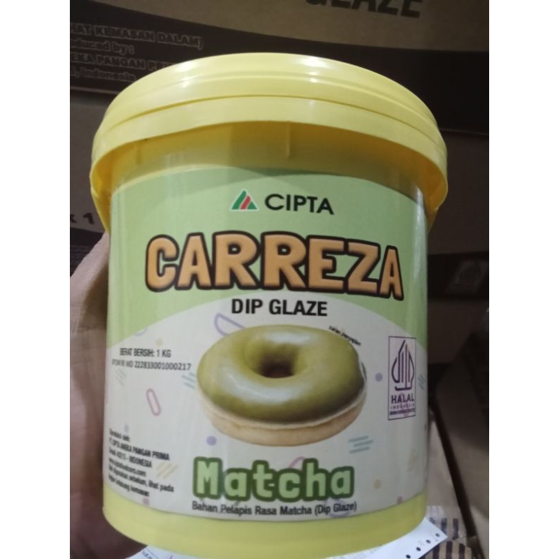 Jual Carezza Dip Glaze 1kg Rasa Matcha Teh Hijau Harga Ekonomis Untuk ...