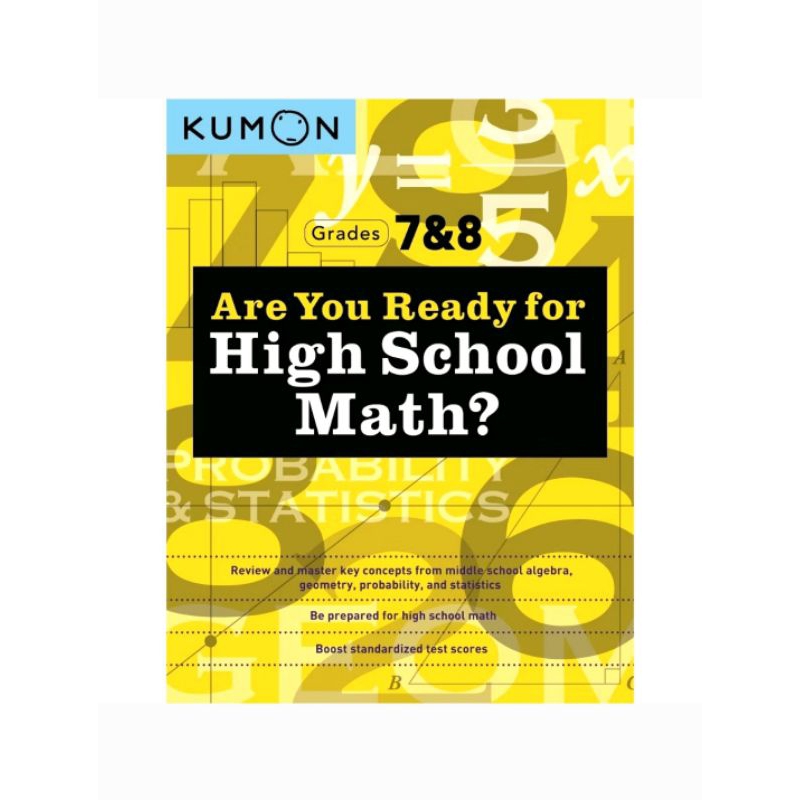 Jual Modul Kumon siap SMA Buku Kumon SMP kelas 6 7 8 are you ready ...