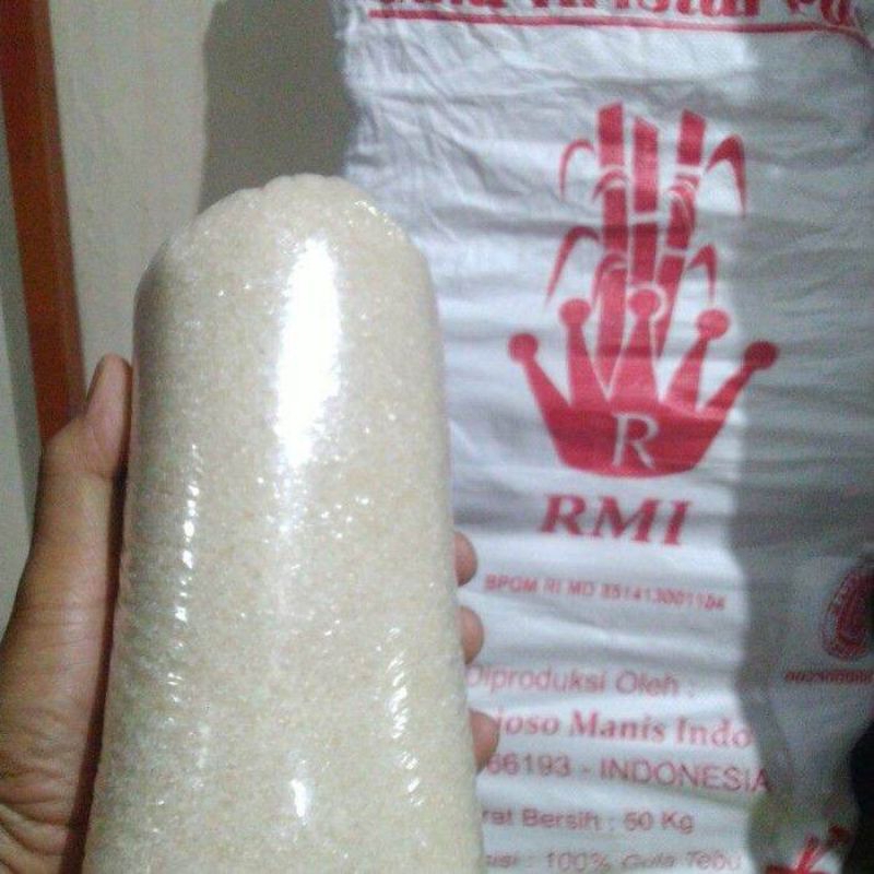 Jual Gula Kristal Putih / Gula Pasir Raja RMI Sak 50 Kg | Shopee Indonesia