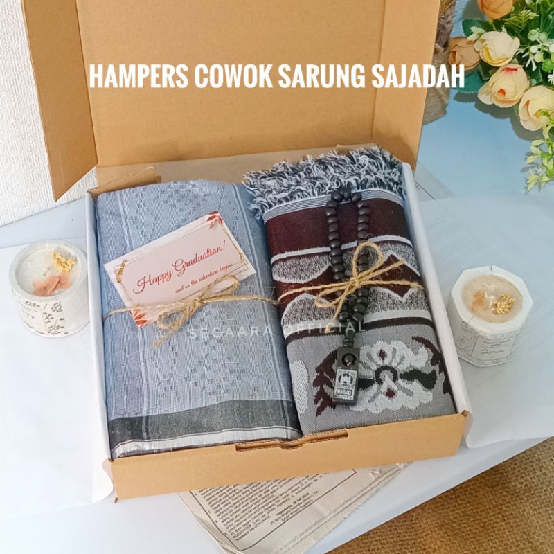 HAMPERS SARUNG SAJADAH MURAH/ HAMPERS IBADAH/ HAMPERS IDUL FITRI