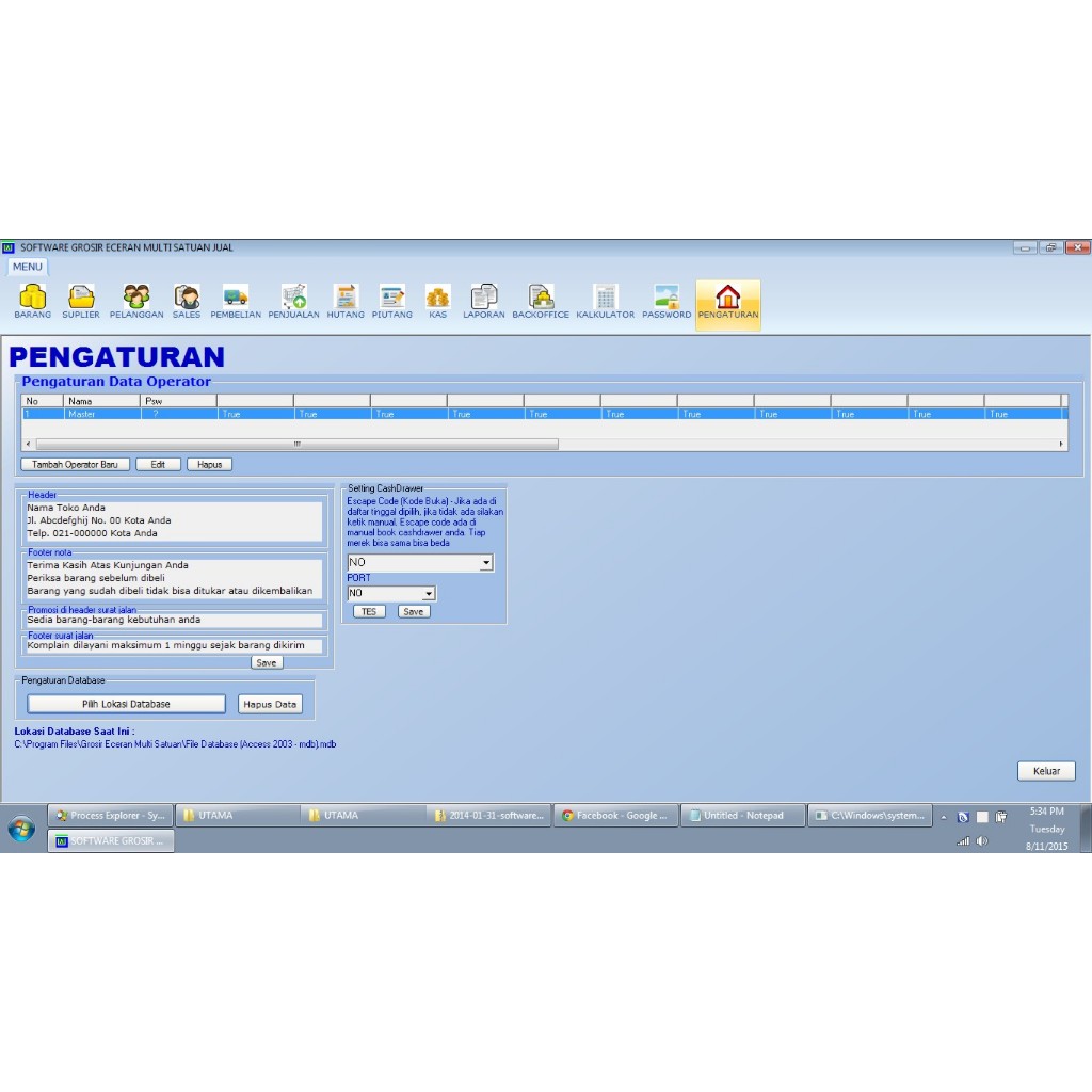 Jual SOFTWARE GROSIR ECERAN MULTI SATUAN JUAL (AMSJA) | Shopee Indonesia