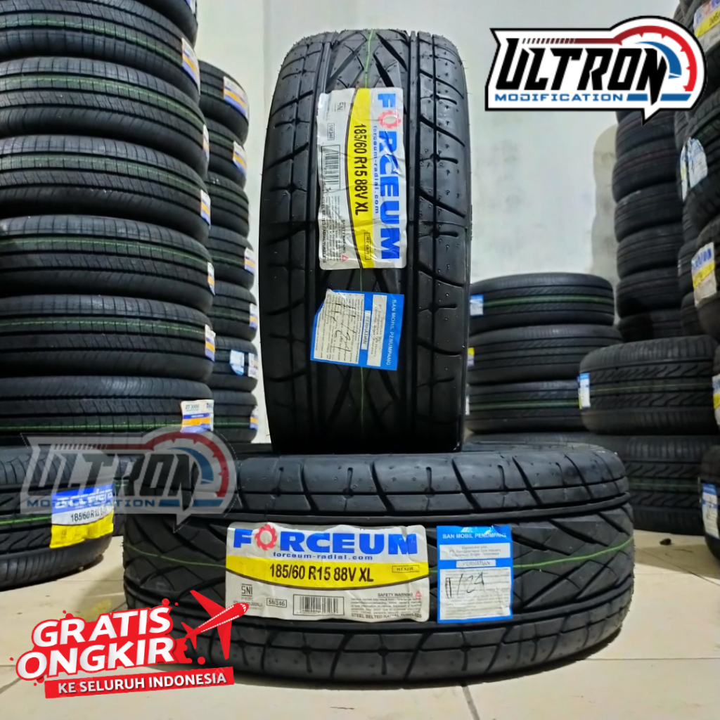 Jual Ban Mobil Rotasi R15 Forceum Hexa-R 185 60 R15 Ban Yaris March ...