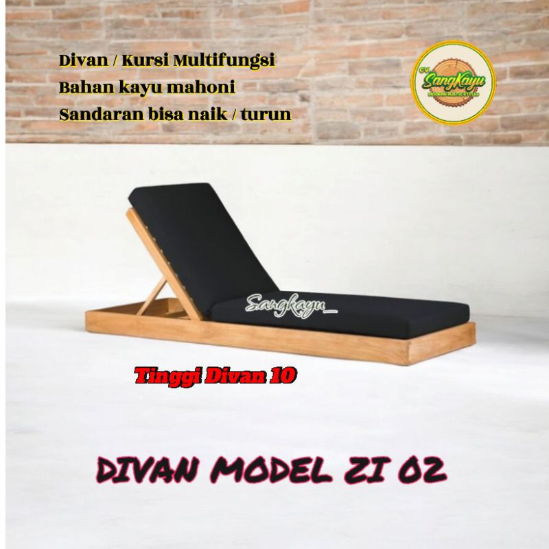 Jual Divan model ZI 02 Dipan / kursi panjang multifungsi / minimalis ...