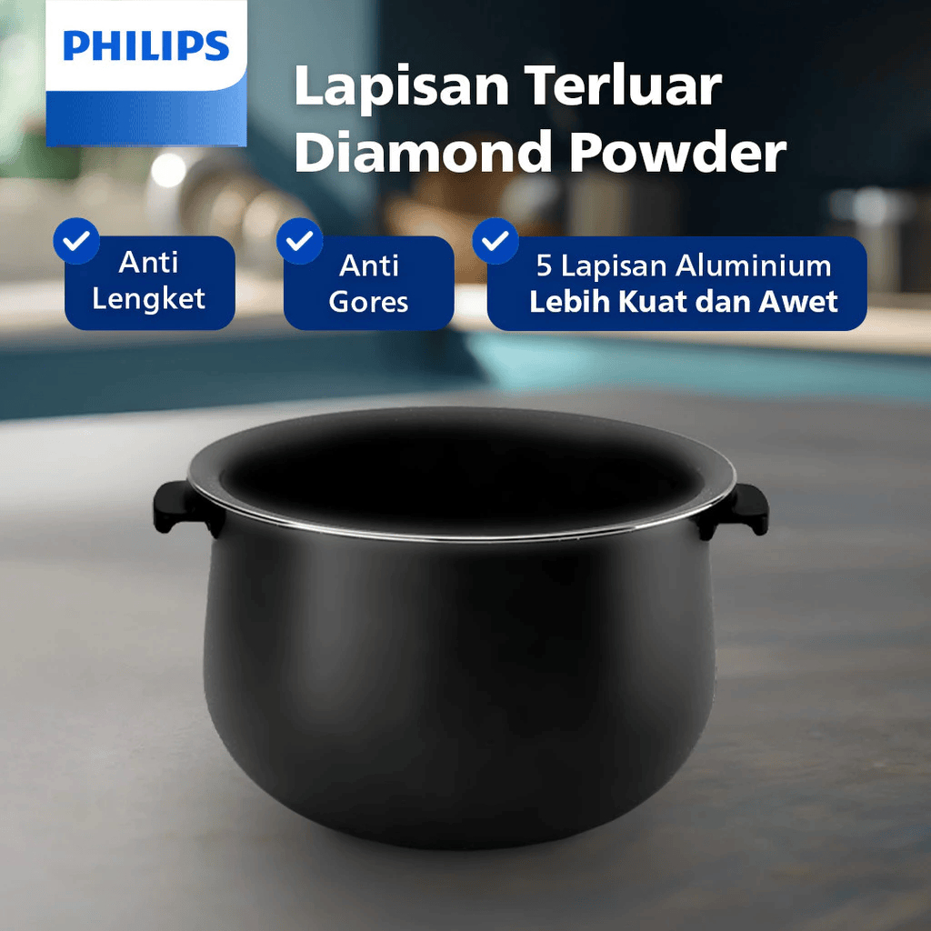 Jual Philips Rice Cooker HD3210 / HD-3210 - Magic Com 3 in 1 Non Stik ...